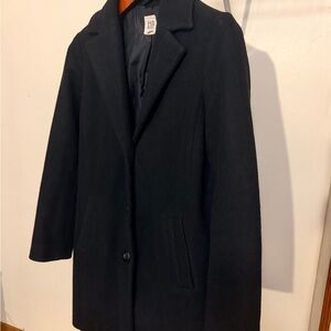 GAP Elegant Black Women's Trench Coat
